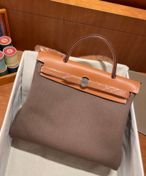 에르메스 에르백31 르투르네 캔버스 에토프 은장